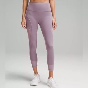 NWT Lululemon Wunder Train Mesh Panal HR Tight 25”  size 12